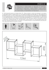 ML MEBLE PORTO 07 Instrucciones De Montaje