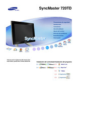 Samsung SyncMaster 720TD Manual Del Usuario