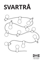 IKEA SVARTRA Manual