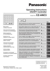 Panasonic CZ-ANC3 Instrucciones De Funcionamiento