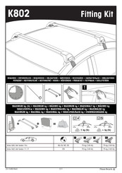 Yakima K802 Instrucciones De Montaje