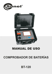 Sonel BT-120 Manual De Uso