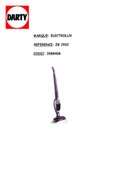 Electrolux ZB 2932 Manual Del Usuario