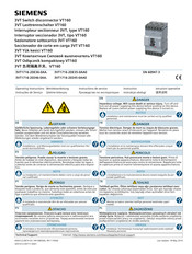 Siemens 3VT1716-2DE35-0AA0 Instructivo