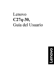 Lenovo C27q-30 Guia Del Usuario