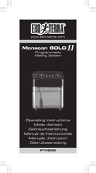 Exo Terra Monsoon SOLO II Manual De Instrucciones