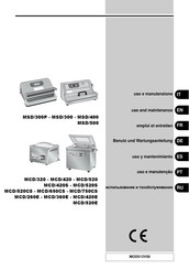 Fimar MCD/650CS Uso Y Mantenimiento