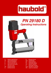 haubold PN 29180 D Instrucciones De Uso