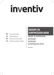 inventiv GSAD800 Manual De Instrucciones Original