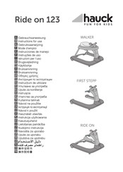 Hauck Ride on 123 Instrucciones De Manejo