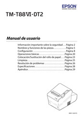 Epson TM-T88VI-DT2 Manual De Usuario