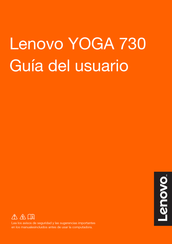 Lenovo YOGA 730 Serie Guia Del Usuario