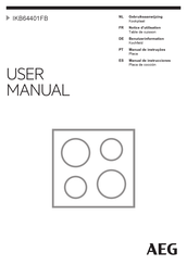 AEG IKB64401FB Manual De Instrucciones