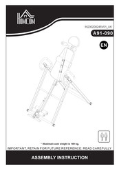 HOMCOM A91-090 Instrucciones De Montaje