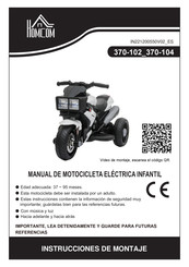 HOMCOM 370-102BU Instrucciones De Montaje