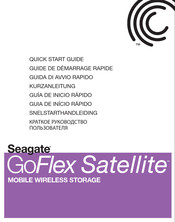 Seagate GoFlex Satellite Guia De Inicio Rapido