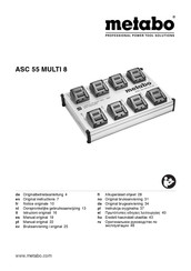 Metabo ASC 55 MULTI 8 Manual Original