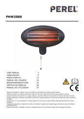 Velleman PEREL PHW2000 Manual Del Usuario