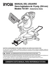 Ryobi TS1301 Manual Del Usuario