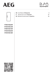 AEG RTB515D1AW Manual De Instrucciones