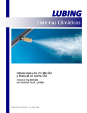 Lubing Top-Climate Intrucciones De Instalación Y Manual De Operación