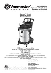 Vacmaster VJE1412SW 0202 Manual Del Usuario