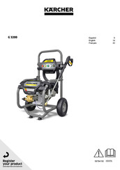 Kärcher G 3200 Manual