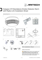 Aritech Calypso-II-R Hoja De Instalación