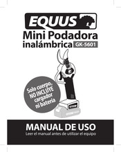 EQUUS GK-5601 Manual De Uso