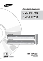 Samsung DVD-HR750 Manual De Instrucciones