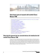 Cisco Nexus 7706 Guía Para El Usuario