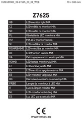 Emos Z7625 Manual De Instrucciones