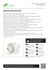 CP Electronics MWS3A-PRM-2CH-NC Guia De Instalacion