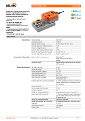 Belimo GK24A-MOD Folleto Técnico