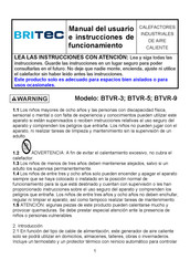 Britec BTVR-3 Manual Del Usuario