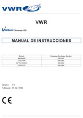 VWR 630-2960 Manual De Instrucciones