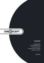 oneConcept 10026798 Manual