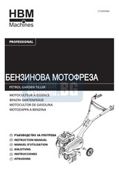 HBM Machines PROFESSIONAL 57339HBM Instrucciones