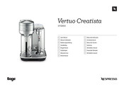 Nespresso Sage Vertuo Creatista SVE850 Manual De Usuario