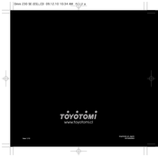 Toyotomi Omni 230 SE Instrucciones De Operacion Y Mantenimiento