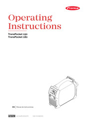 Fronius TransPocket 150 Manual De Instrucciones