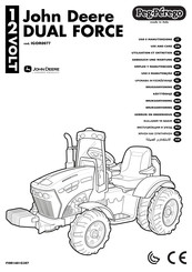 Peg-Perego John Deere DUAL FORCE IGOR0077 Empleo Y Manutencion