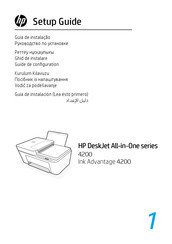 HP DeskJet All-in-One Ink Advantage 4200 Guia De Instalacion