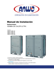 anwo AQUA ULTRA Serie Manual De Instalación