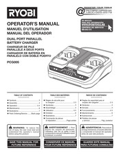 Ryobi PCG005 Manual Del Operador