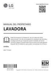 LG WM12 VC4S6 Serie Manual Del Propietário