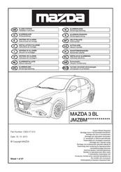 Mazda C850-V7-510 Instrucciones De Montaje