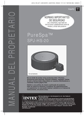 Intex PureSpa SPJ-HS-20 Manual Del Propietário