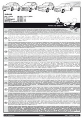 ECS Electronics SZ-056-DH Instrucciones De Montaje