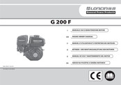 LONCIN G 200 F Manual De Uso Y Mantenimiento